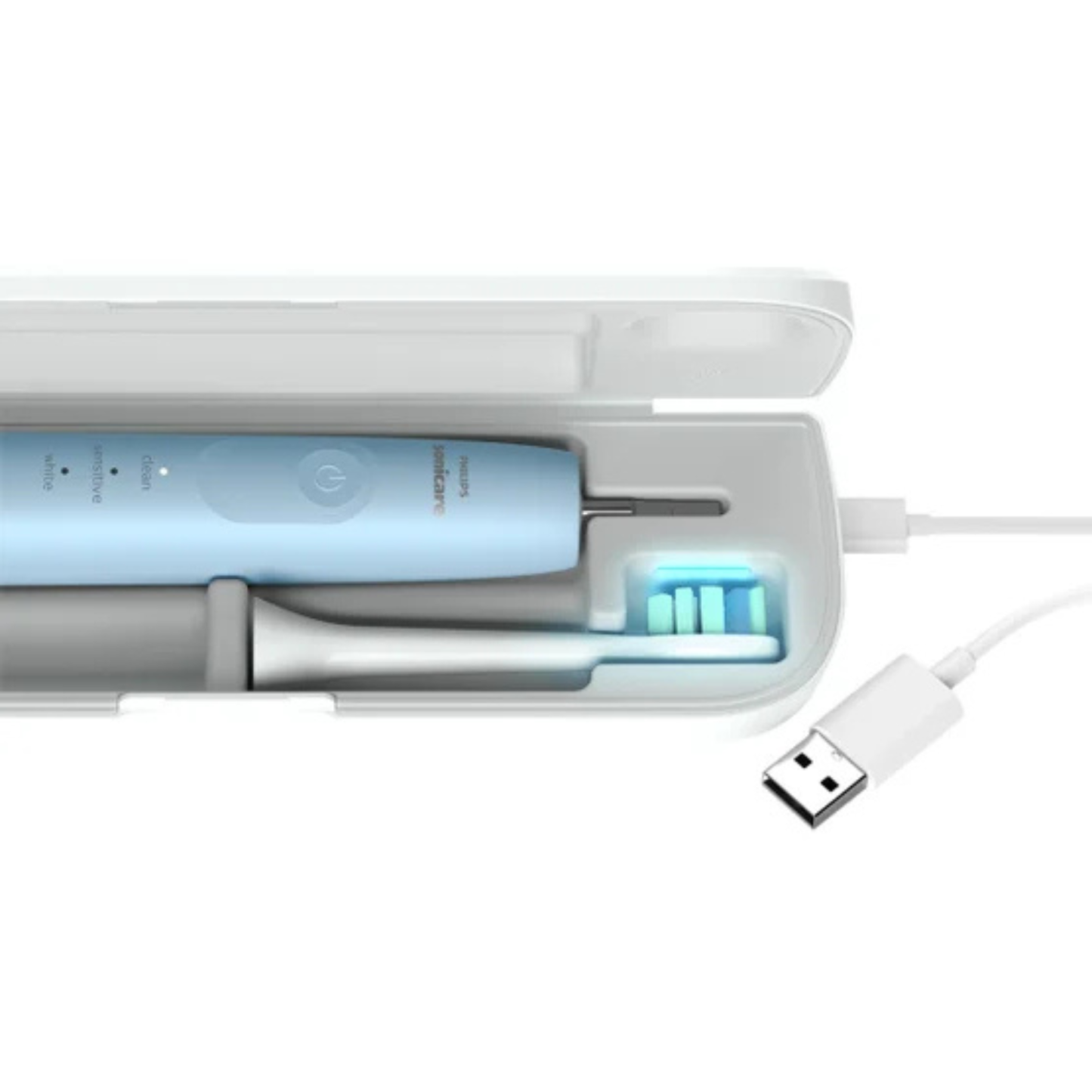 PHILIPS - Ensemble de 2 Brosses à Dents Rechargeables Sonicare Confident Clean *Boite Endommagée*-pack-rechargeable-toothbrush-costco-2555706-4