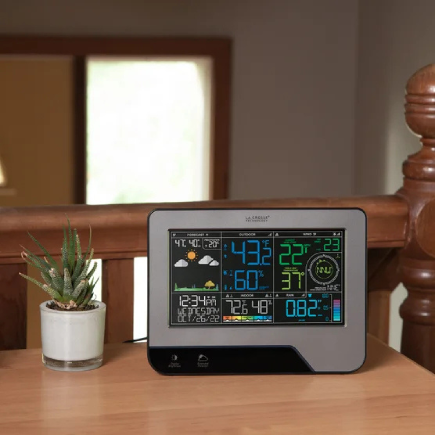 LA CROSSE TECHNOLOGY - Station Météo Professionnelle Sans Fil Wi-Fi *Boite Ouverte*-wireless-professional-weather-costco-2008165-4