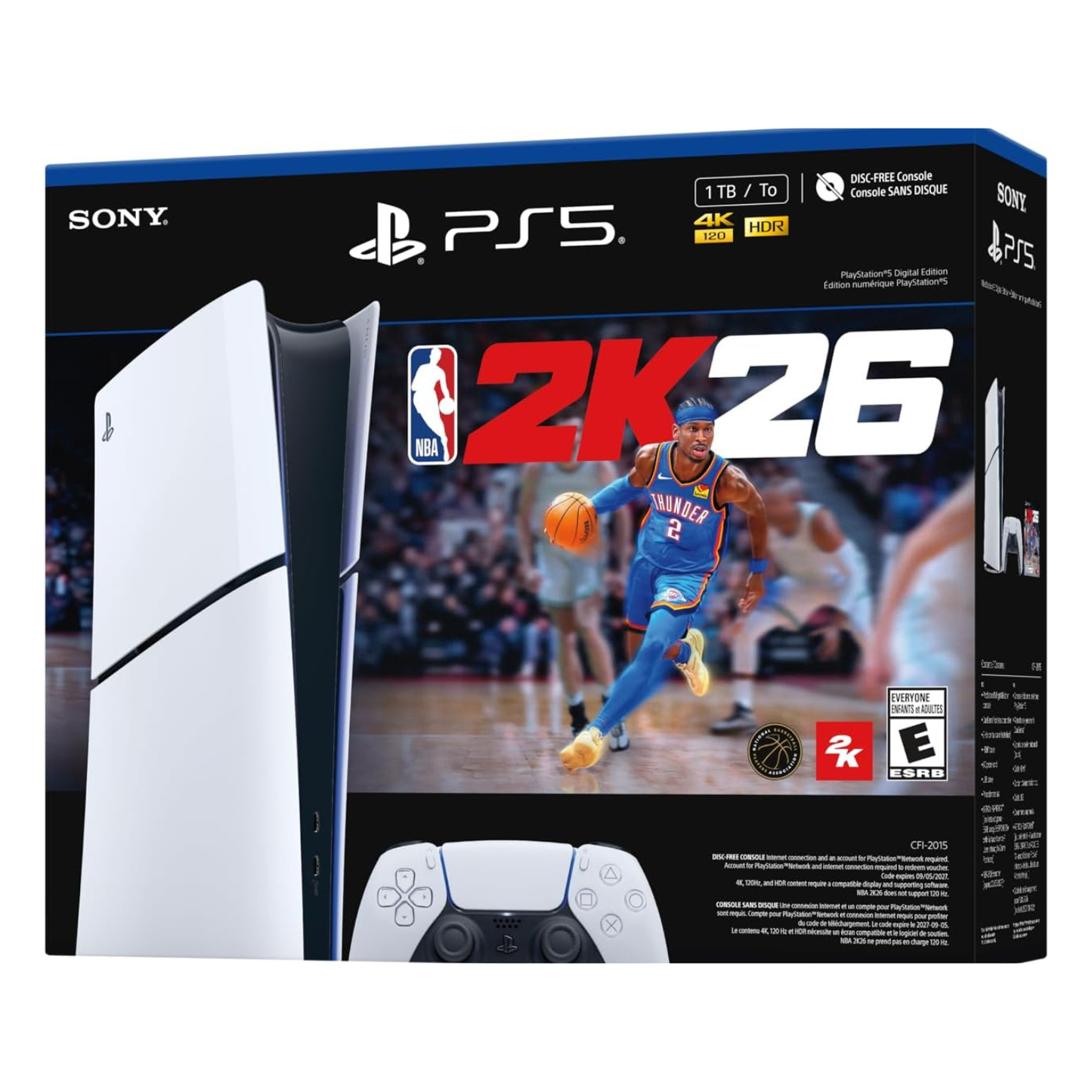 SONY - Ensemble PlayStation 5 Édition Numérique 1 To NBA 2K26-bundle-digital-edition-costco-9577898-4
