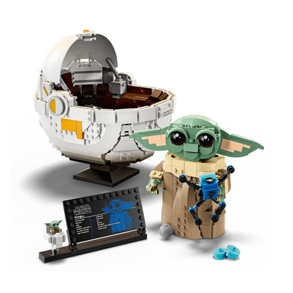 LEGO - Grogu et son Landau à Répulseurs Star Wars 75403-WITH-HOVER-PRAM-COSTCO-4