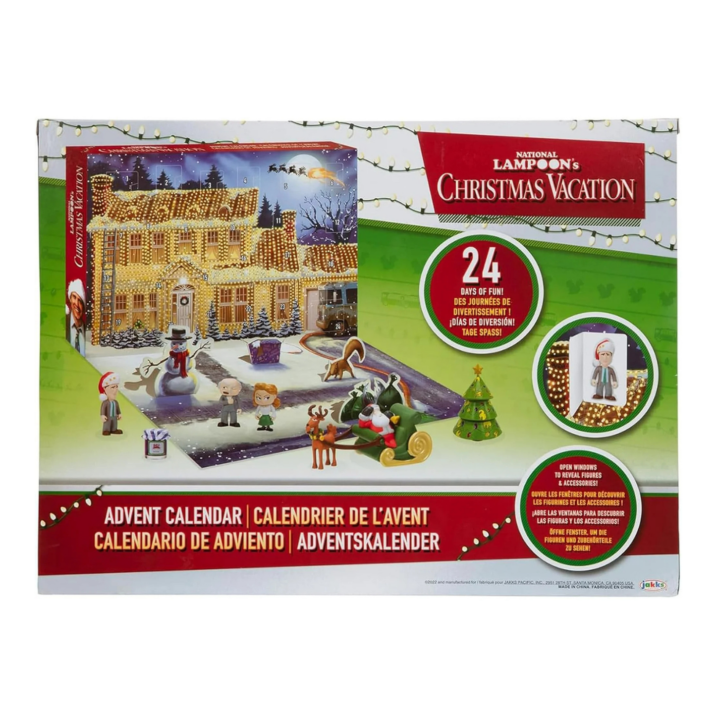 JAKKS PACIFIC - Calendrier de l'Avent National Lampoon's Christmas Vacation-advent-calendar-2