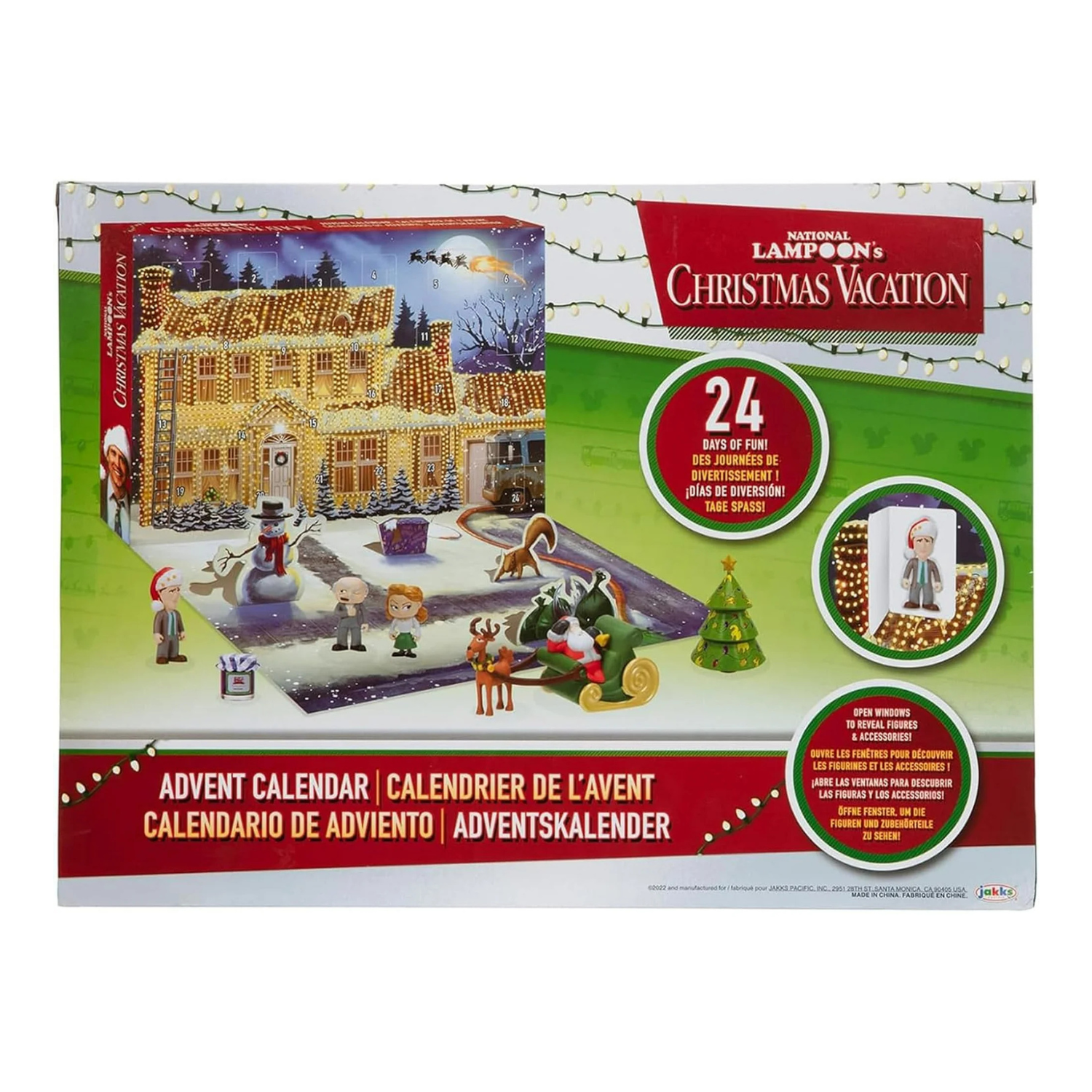 JAKKS PACIFIC - Calendrier de l'Avent National Lampoon's Christmas Vacation-advent-calendar-2