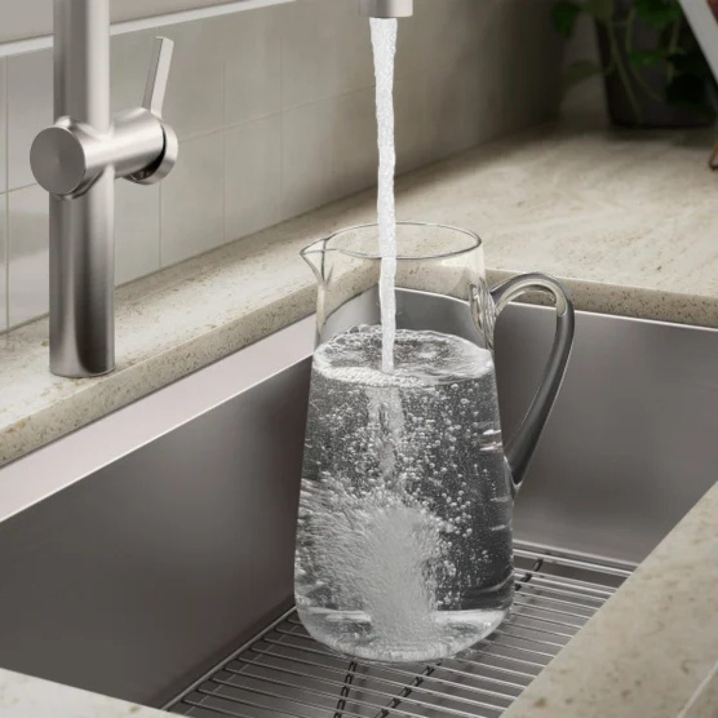 KOHLER - Robinet d'Évier Semi-Professionnel de Cuisine Rétractable Haku-semi-professional-pull-down-kitchen-faucet-costco-1806370-stainless-steel-acier-inoxydable-4