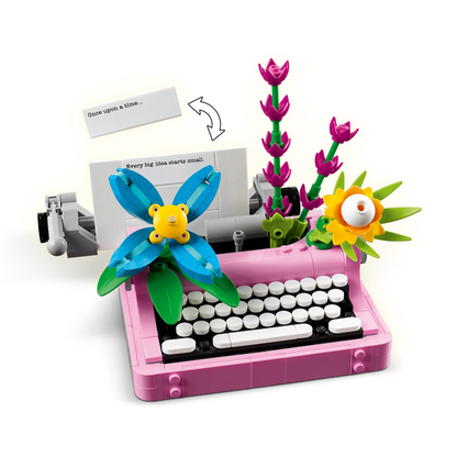 LEGO - La Machine à Écrire avec des Fleurs Creator 3 en 1 31169-typewritter-with-flowers-2707260-costco-4