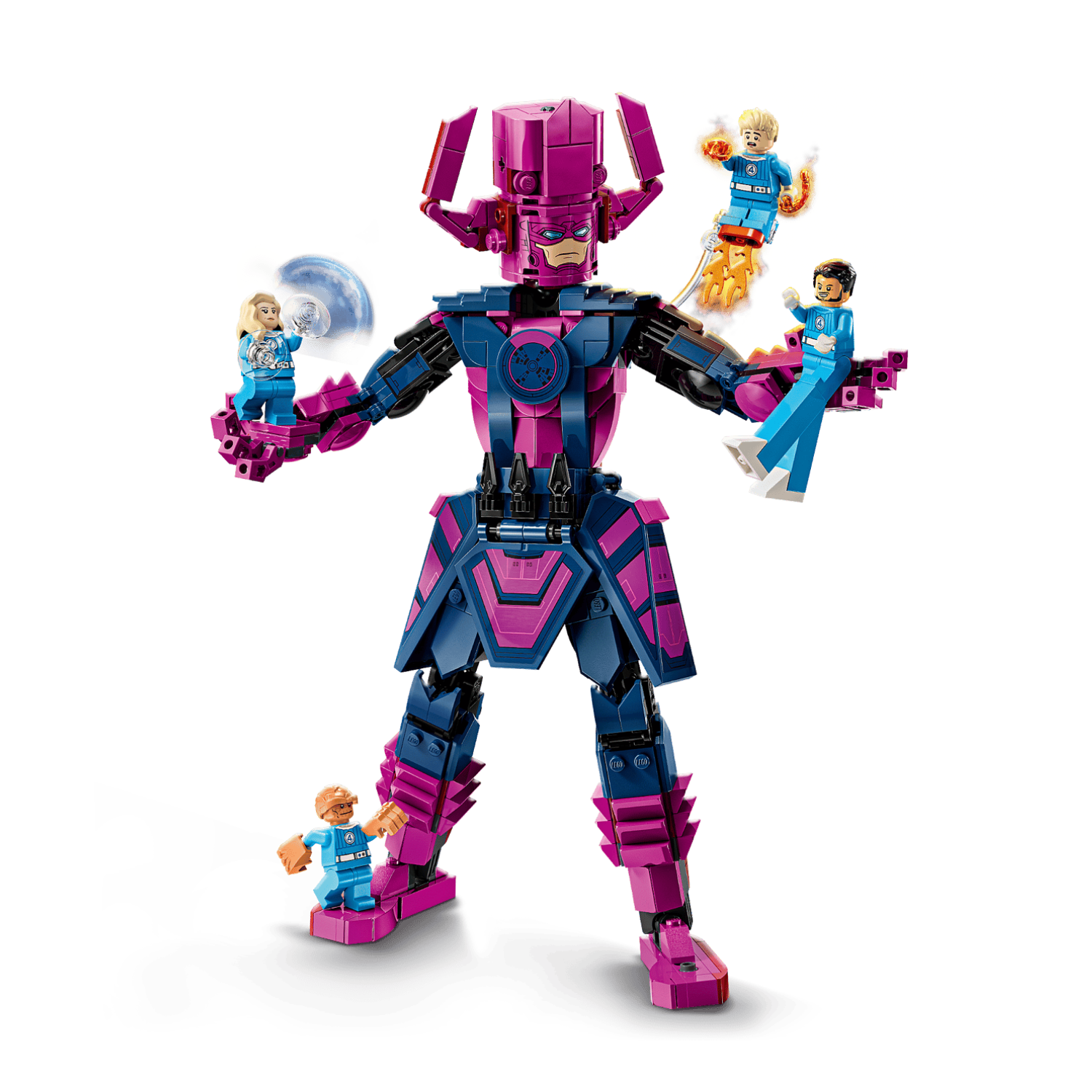 LEGO - Les Quatre Fantastiques Contre la Figurine à Construire de Galactus Marvel *Boite Endommagée*-fantastic-four-vs-galactus-construction-figure-costco-76316-2576316-4