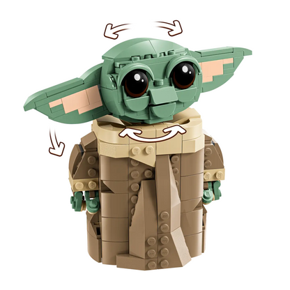 LEGO - Grogu et son Landau à Répulseurs Star Wars 75403-WITH-HOVER-PRAM-COSTCO-5