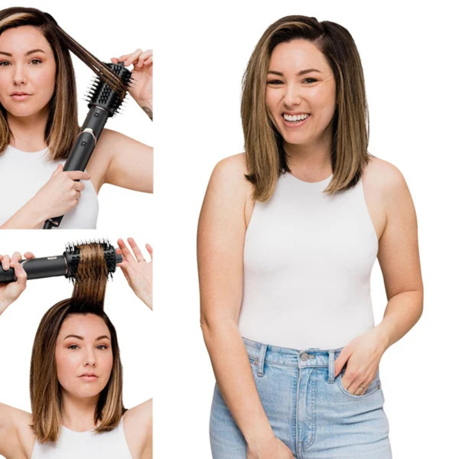 SHARK - Système de Séchage et de Coiffure à Air avec Sac de Rangement Flexstyle-air-styling-drying0system-costco-4039008-noir-black-5