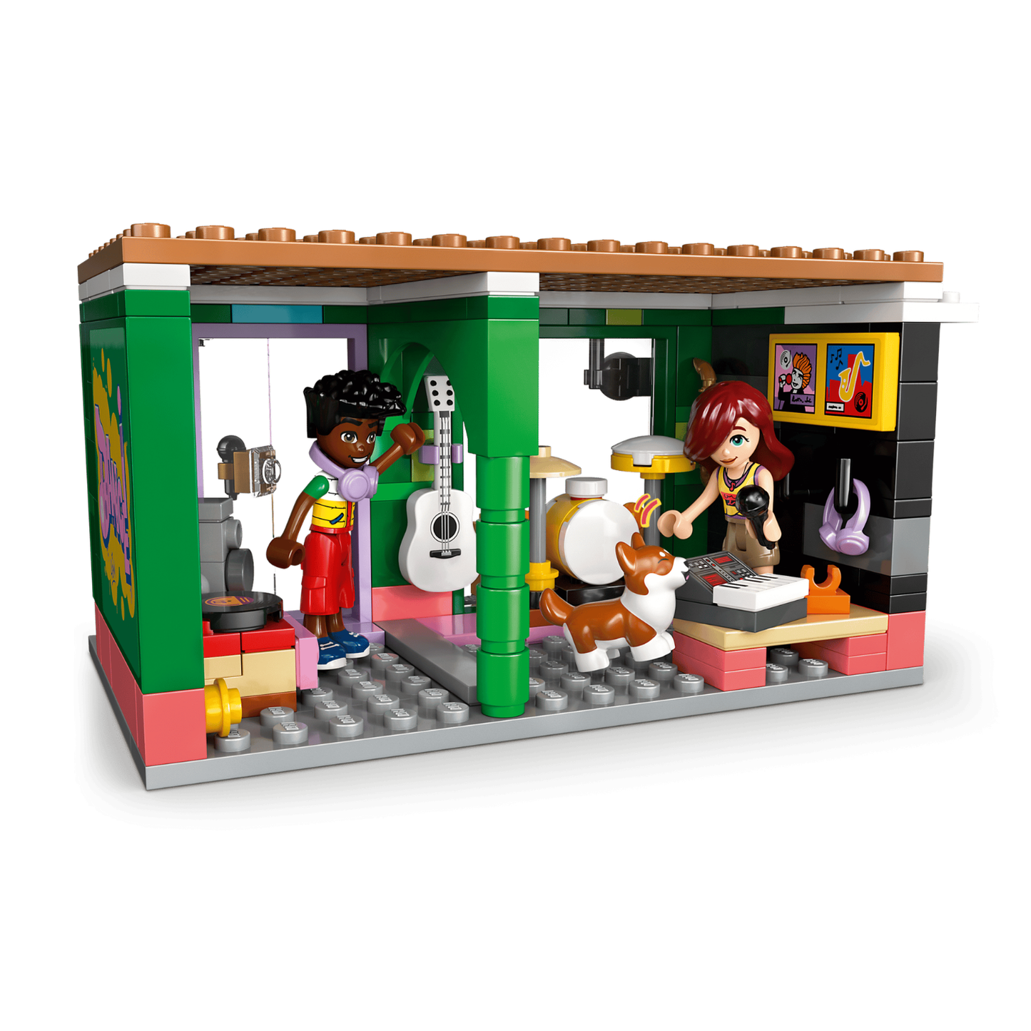 LEGO - Le Magasin de Musique et l'Appartement Friends *Boite Endommagée*-music-store&-apartment-costco-42653-2642653-5