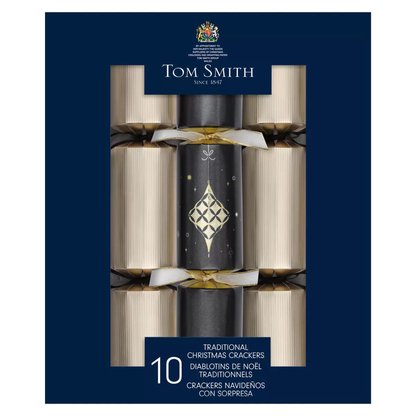 TOM SMITH - Paquet de 10 Diablotins de Noël Traditionnels-or-gold-costco-138965