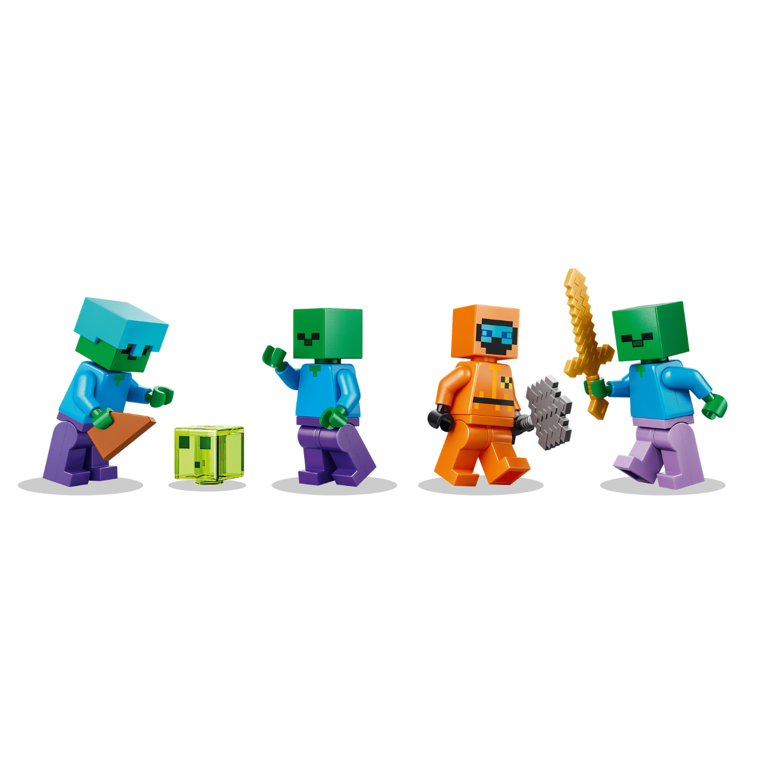LEGO - Le Donjon aux Zombies Minecraft 21587 *Boite Endommagée*-zombie-dungeon-costco-5