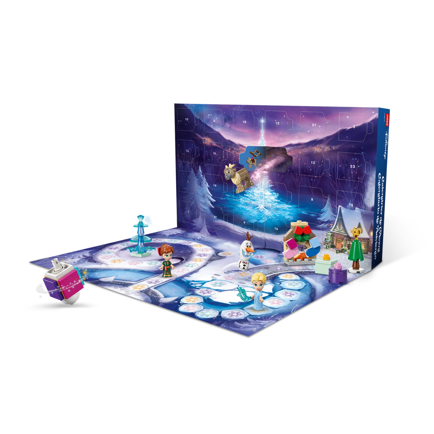 LEGO - Le Calendrier de l'Avent 2025 la Reine des Neiges Disney-advent-calendar-frozen-costco-5