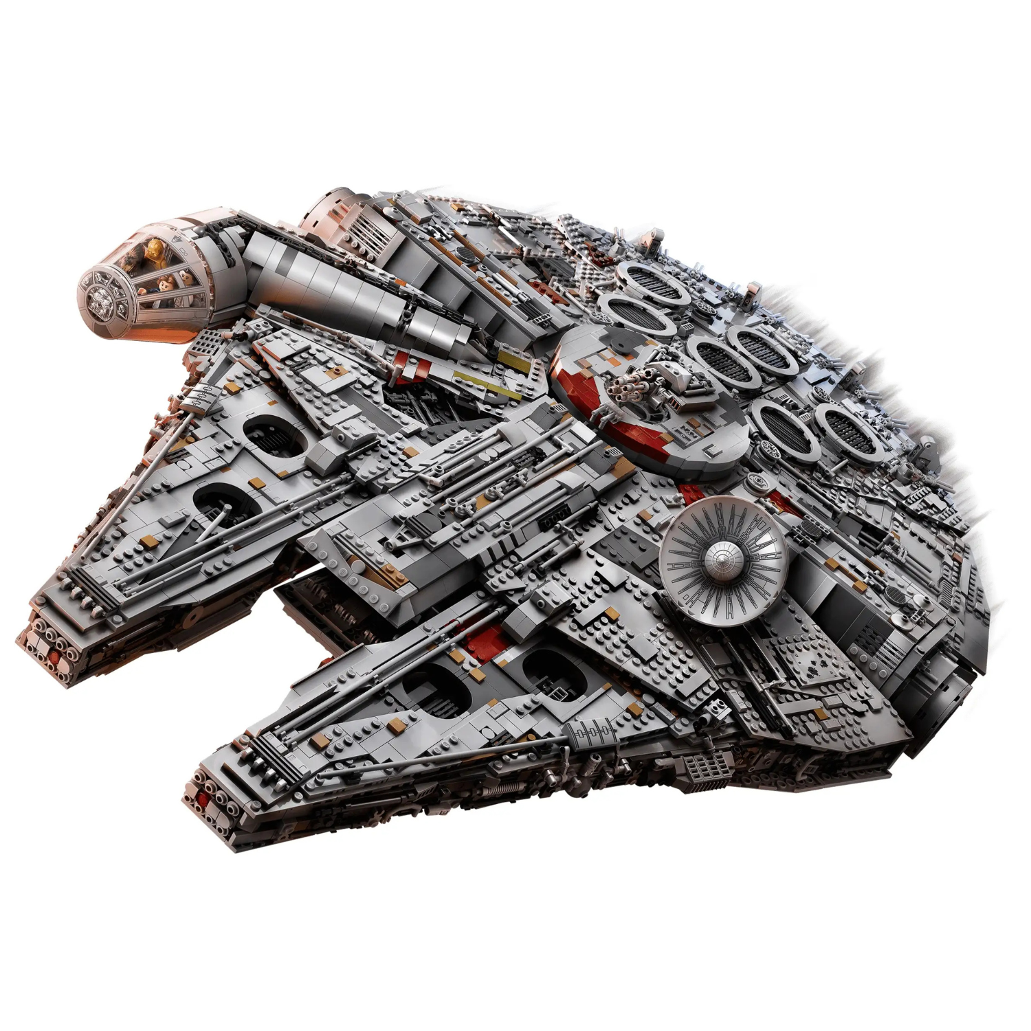 LEGO - Série de Collection Ultime Vaisseau Millenium Falcon 75192 et Vaisseau le Dark Falcon 75389 Star Wars *Boites Endommagées*-the-ultimate-collector-series-costco-5075192-5