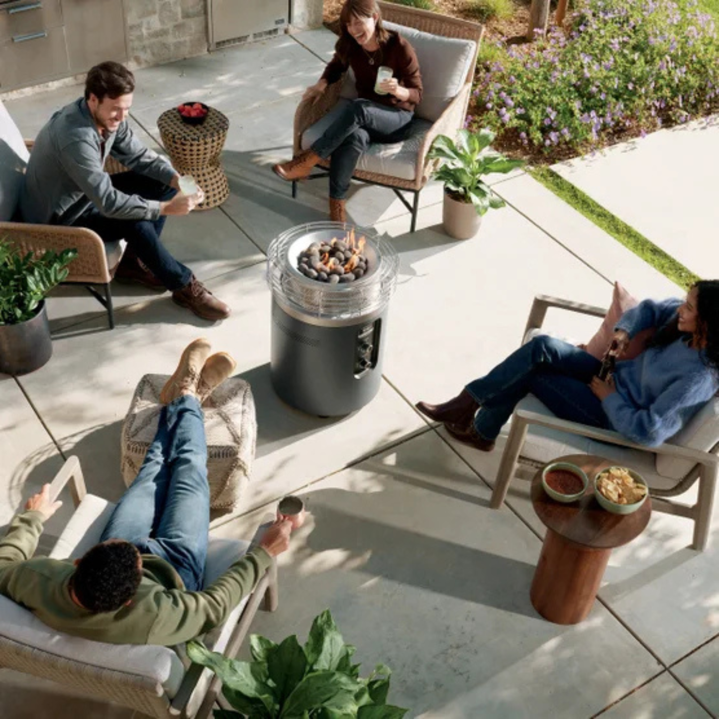 NINJA - Chauffe-Terrasse et Foyer Extérieur Fireside 360 *Boite Ouverte*-outdoor-heater-and-fire-pit-&-costco-1007184-OF105CCO-5