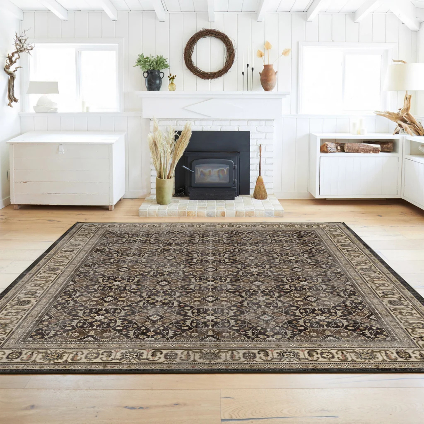 RUGGABLE - Tapis Lavable de 8 x 10 pi *Boite Ouverte*-washable-rug-costco-1837275-1858700-alessia-brun-brown
