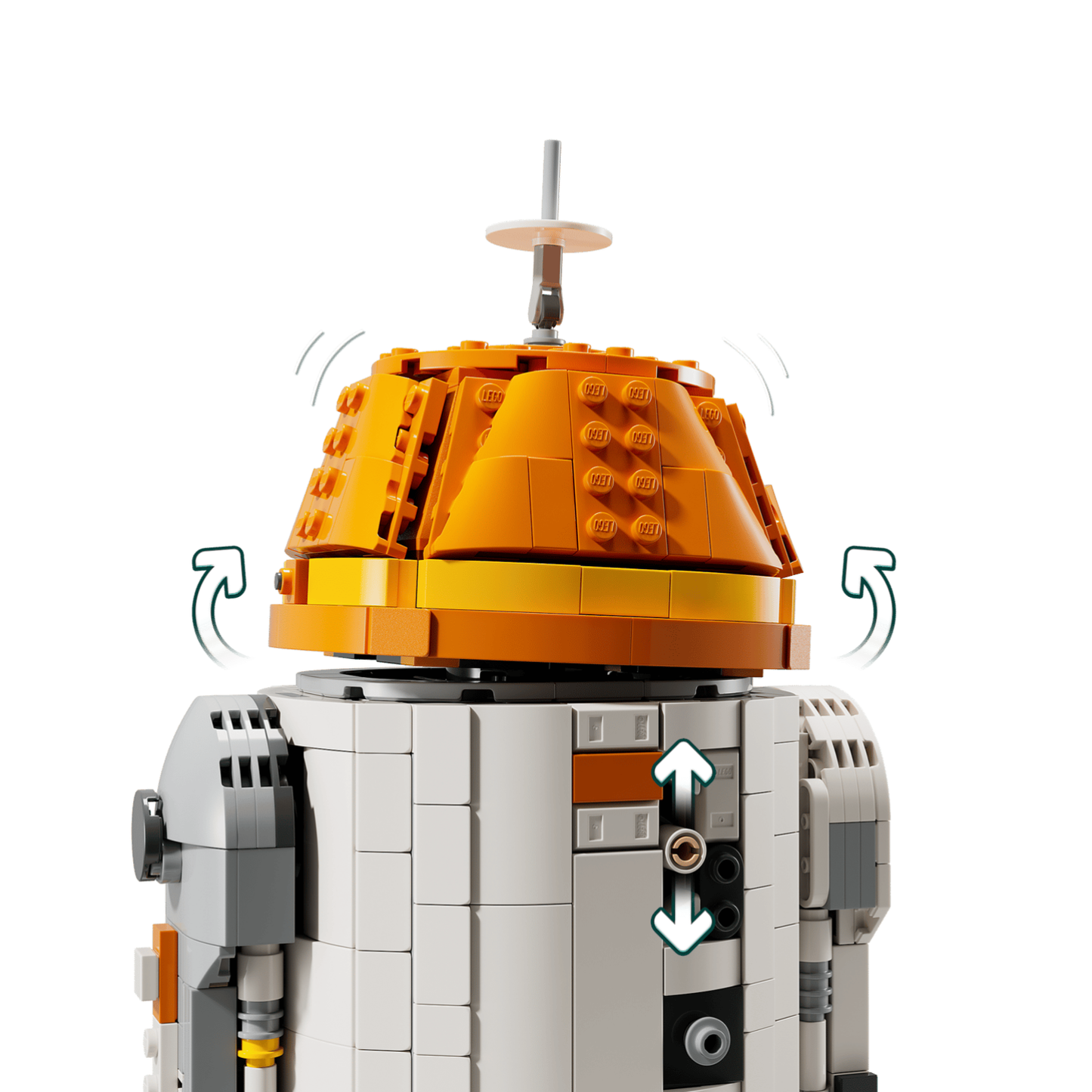 LEGO - Le Droïde Astromécano Chopper (C1-10P) Star Wars 75416 *Boite Endommagée*