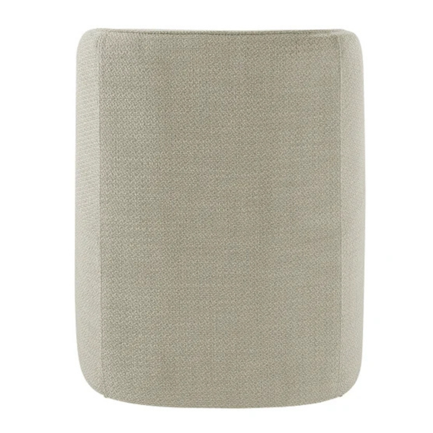 AIDEN & IVY - Chaise de Salle à Manger en Tissu Sans Accoudoirs avec Roulettes-fabric-armless-dining-chari-with-casters-costco-1861839-186849-beige-7