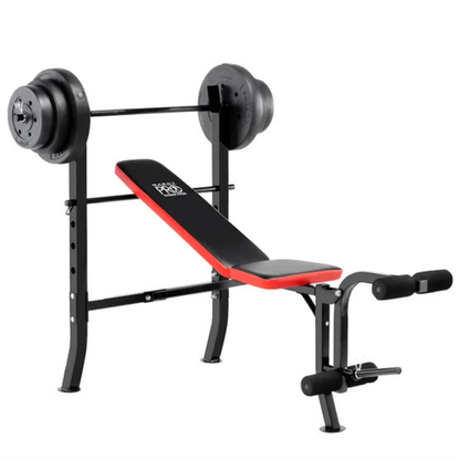 MARCY PRO - Banc de Musculation Standard avec Ensemble de Disques de 100 lb *Boite Ouverte*-bench-weight-set-45,4 kg-costco-1280967-pm-2084-6