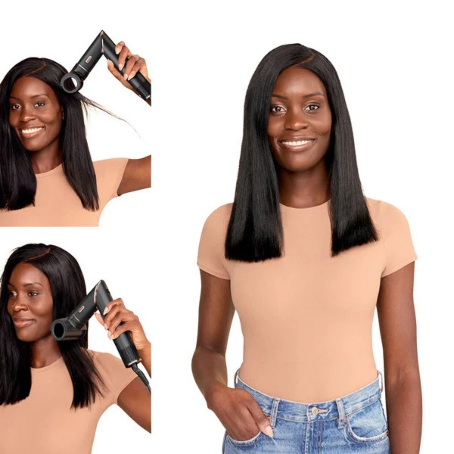 SHARK - Système de Séchage et de Coiffure à Air avec Sac de Rangement Flexstyle-air-styling-drying0system-costco-4039008-noir-black-6