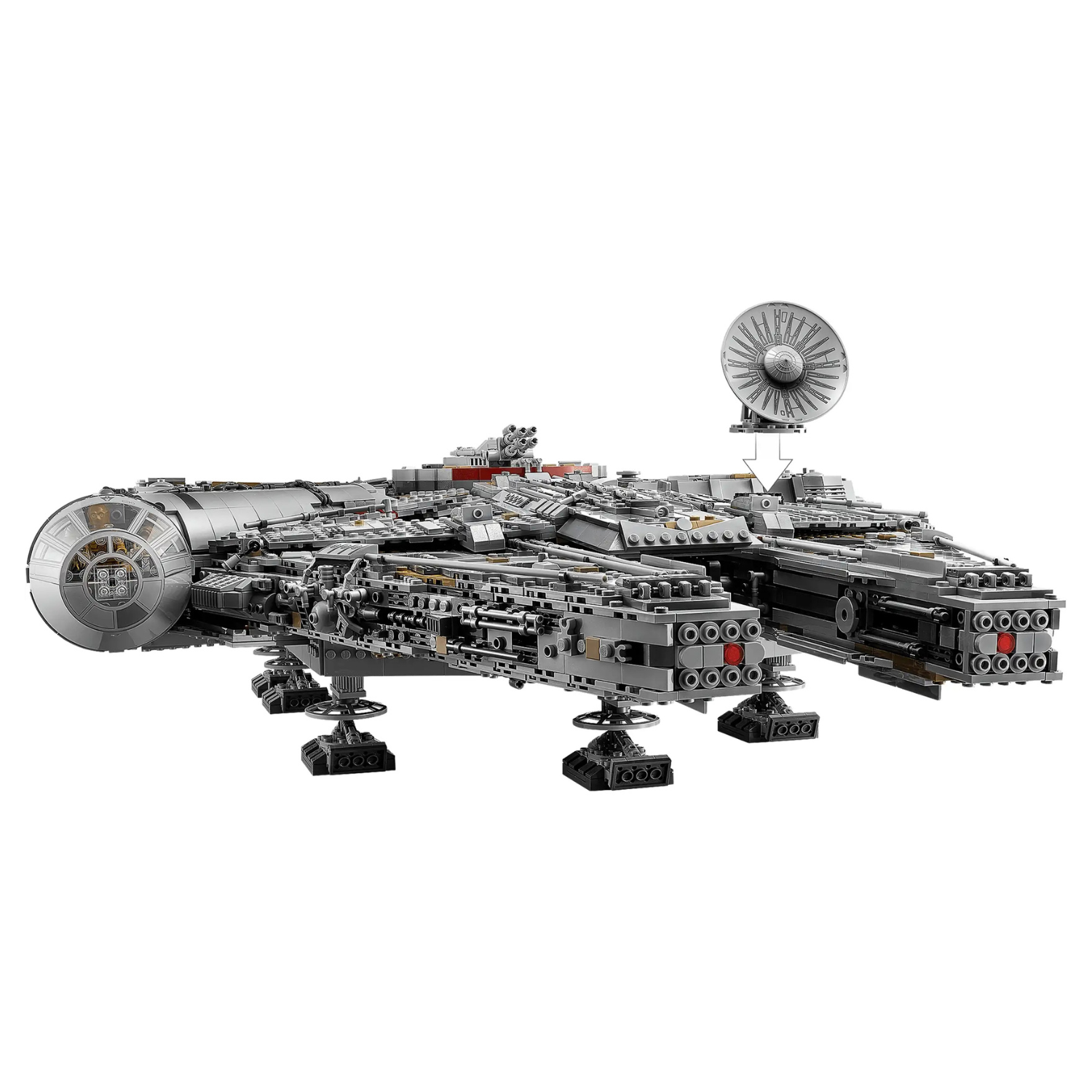 LEGO - Série de Collection Ultime Vaisseau Millenium Falcon 75192 et Vaisseau le Dark Falcon 75389 Star Wars *Boites Endommagées*-the-ultimate-collector-series-costco-5075192-6