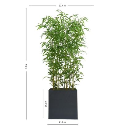 CGH - Séparateur de Pièce en Bambou Artificiel de 2 m *Boite Ouverte*-FAUX-BAMBOO-ROOM-DIVIDER-6.5-FT-COSTCO-1695671-7