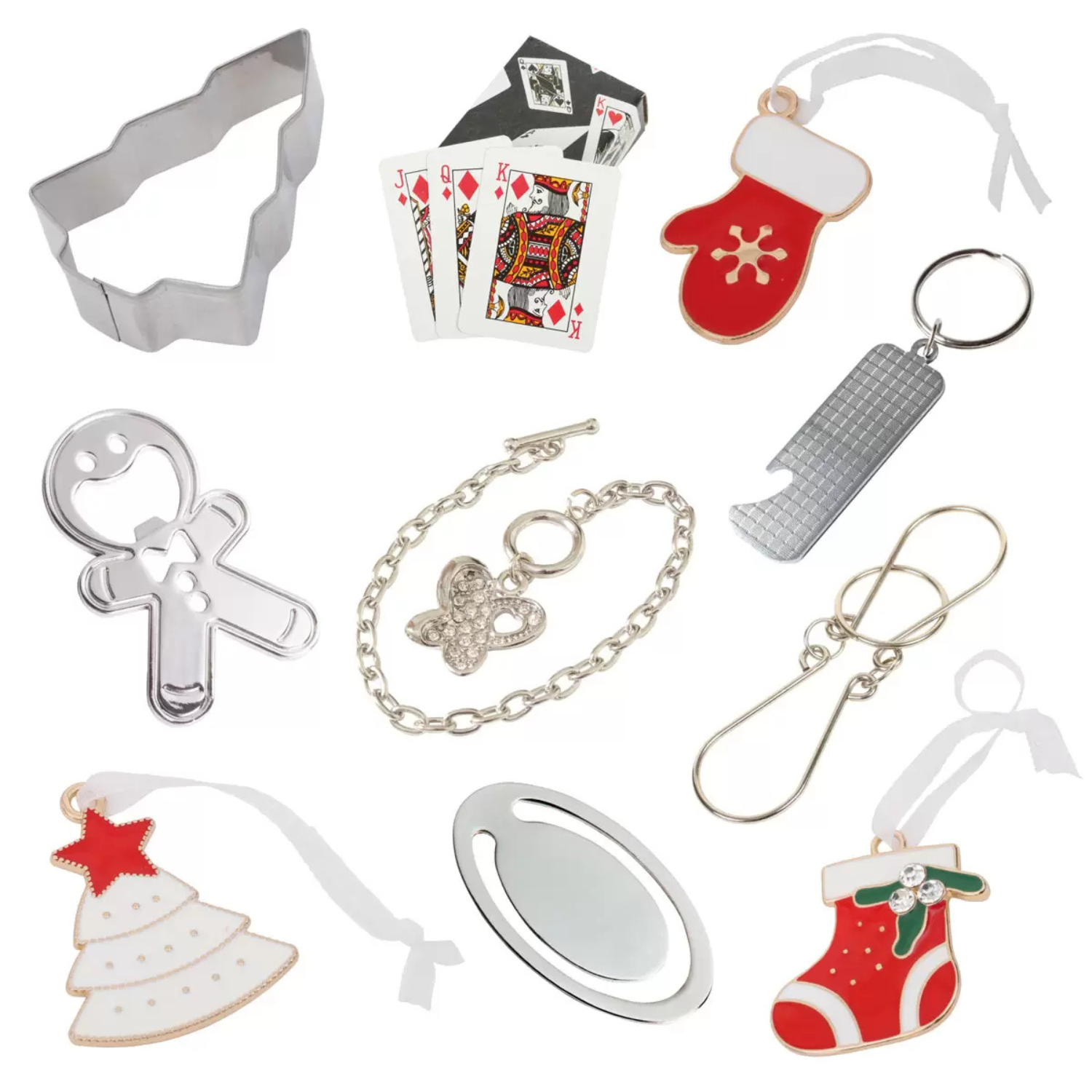 TOM SMITH - Paquet de 10 Diablotins de Noël Traditionnels-or-gold-costco-138965-3