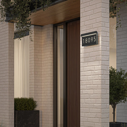 ARTIKA - Plaque d'Adresse Murale à Del Bowen-LED-ADDRESS-WALL-LIGHT-COSTCO-1938103-OUT-BOW5C-C1BL-7