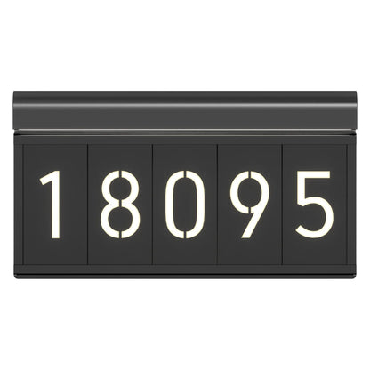 ARTIKA - Plaque d'Adresse Murale à Del Bowen-LED-ADDRESS-WALL-LIGHT-COSTCO-1938103-OUT-BOW5C-C1BL-2