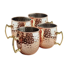 Charger l&#39;image dans la galerie, artisan-products-ensemble-4-tasses-cuivre-copper-mugs
