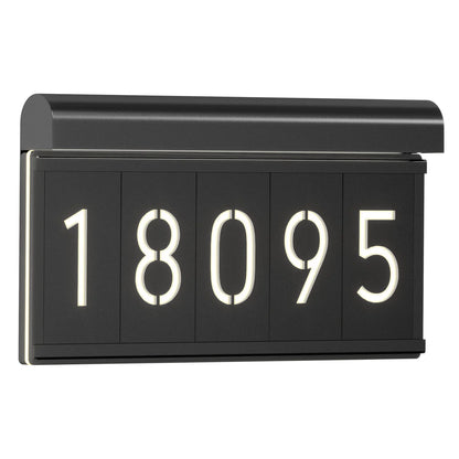 ARTIKA - Plaque d'Adresse Murale à Del Bowen-LED-ADDRESS-WALL-LIGHT-COSTCO-1938103-OUT-BOW5C-C1BL-3