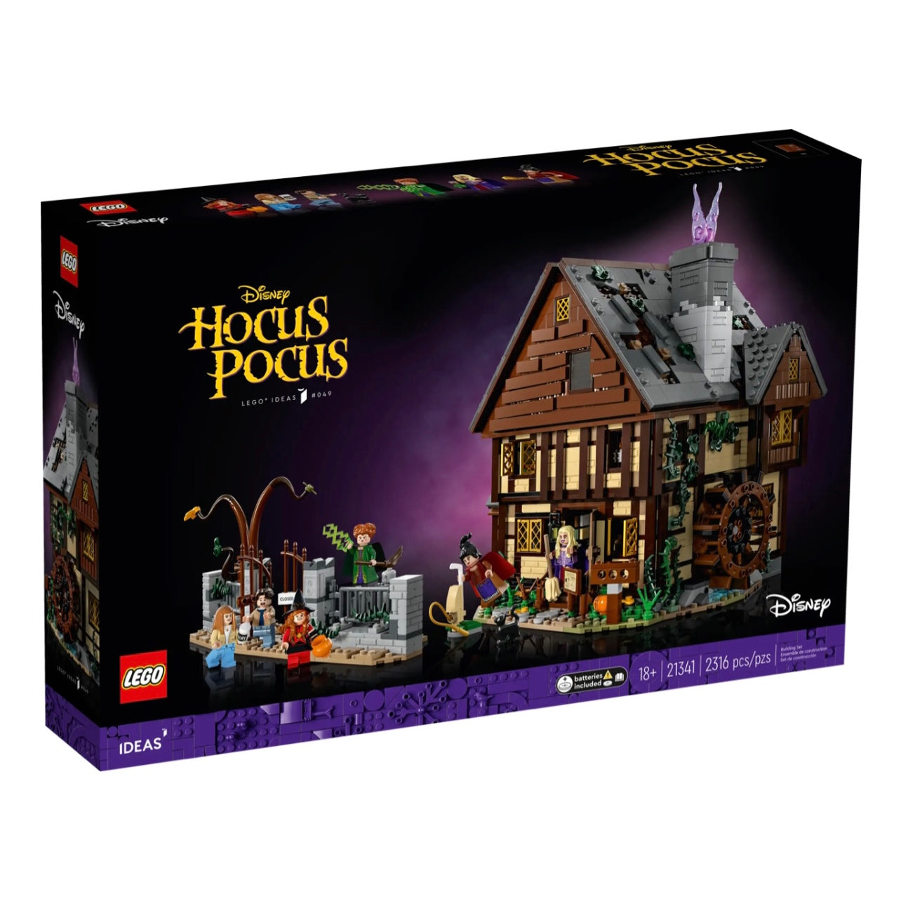 LEGO-CHALET-SOEURS-SANDERSON-DISNEY-ABRACDABRA-IDEAS-21341-SISTER