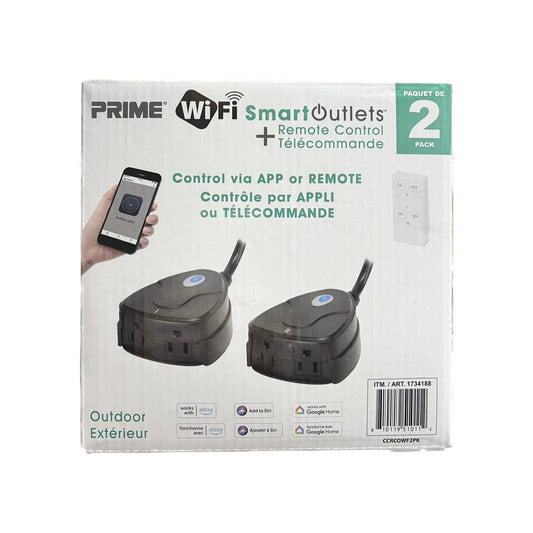 prime-ensemble-2-prises-wifi-smart-outlets-télécommande-remote-control
