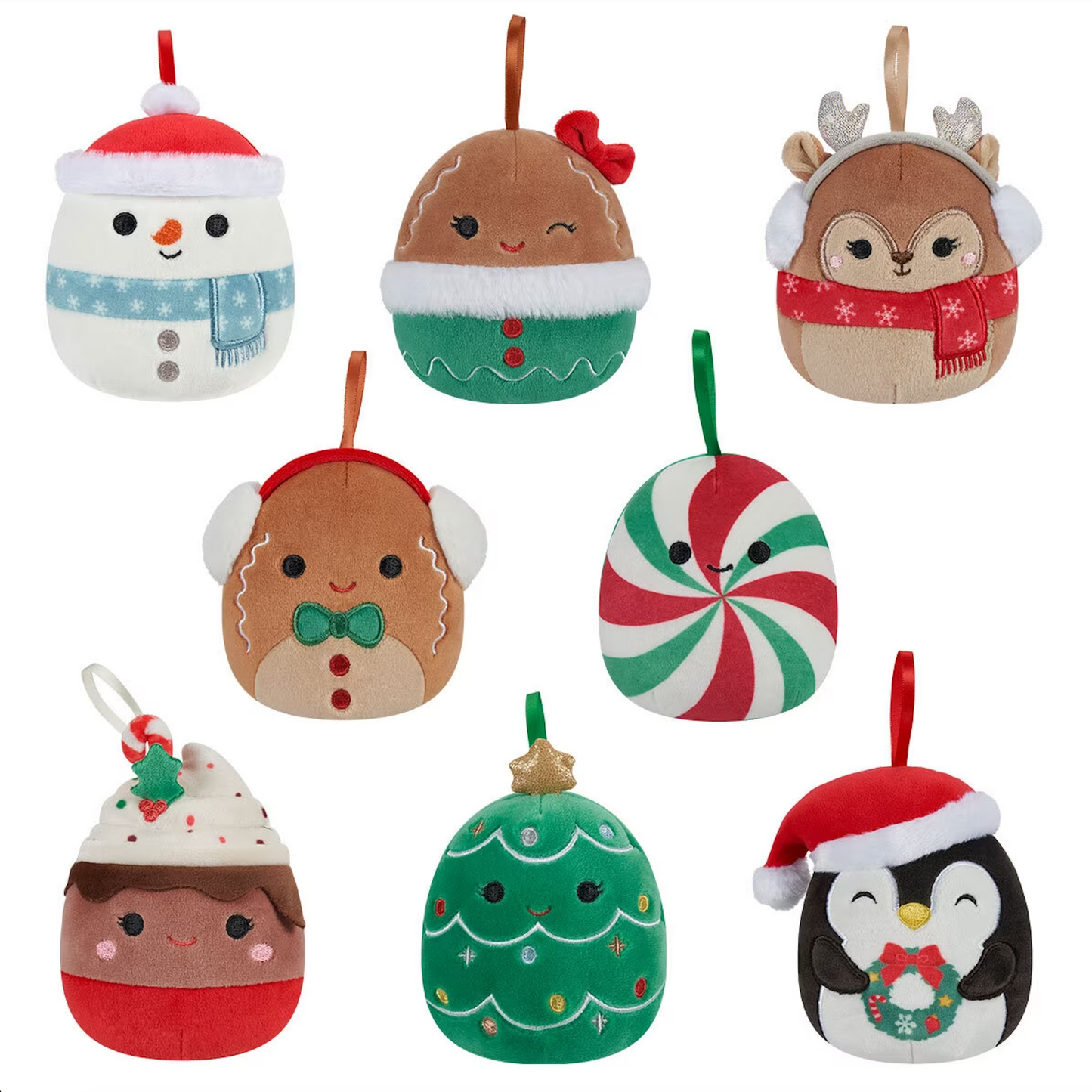 squishmallows-ensemble-8-peluches-noël-christmas-plush-set-ornament-décoration