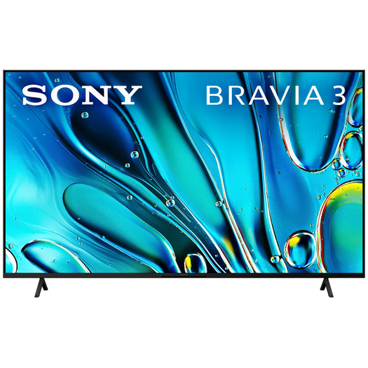 SONY - Téléviseur Intelligent Google HDR DEL UHD 4K Bravia 3 S30B de 65 po *Boite Ouverte*-smart-tv-in- K65S30B.UC2