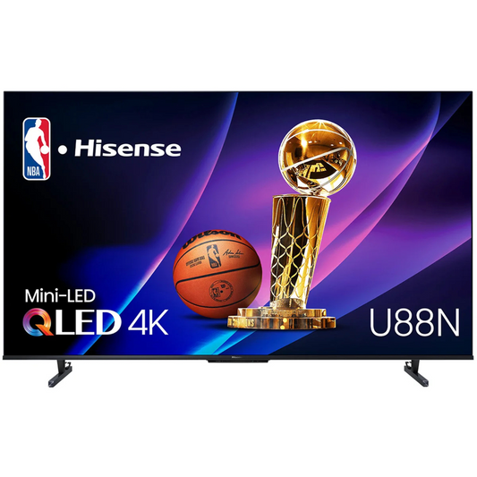 HISENSE - Téléviseur Intelligent Google HDR QLED mini-DEL Pro UHD 4K U88N de 55 po *Boite Ouverte*-SMART-TV-IN-55U88N