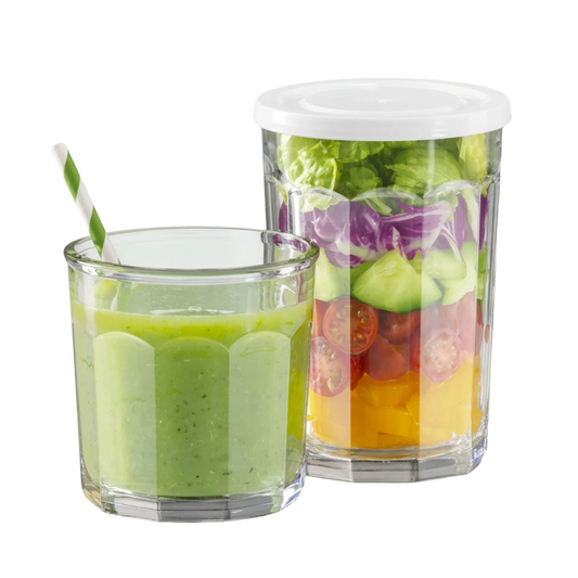 LIBBEY - Ensemble de 8 Verres avec Couvercles Atria-glassware-set-costco-1873641-set-pack-6