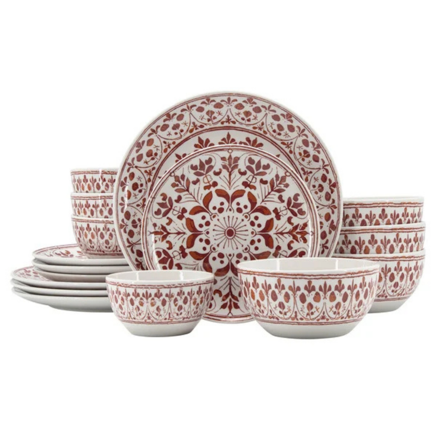 MIKASA - Service de Vaisselle de 16 Pièces Radiance-dinnerware-set-costco-1890523-red-rouge
