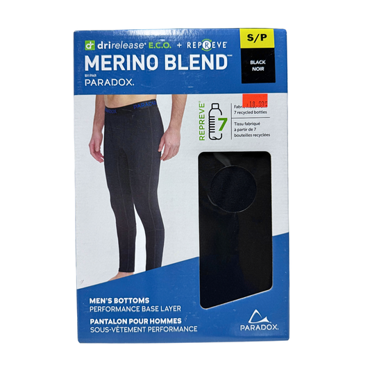PARADOX - Pantalon pour Hommes Sous-Vêtement Performance-men's-bottoms-performance-base-layer-costco-356925-noir-black