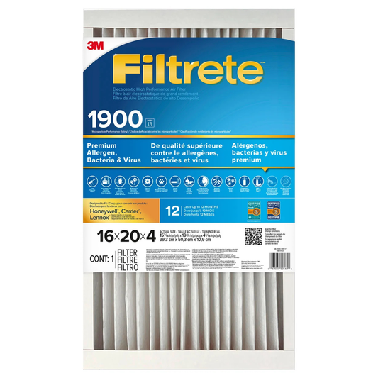 3M FILTRETE - Filtre à Air Électrostatique de Grand Rendement MPR 1900-electrostatic-high-performance-air-filter-costco-1138488