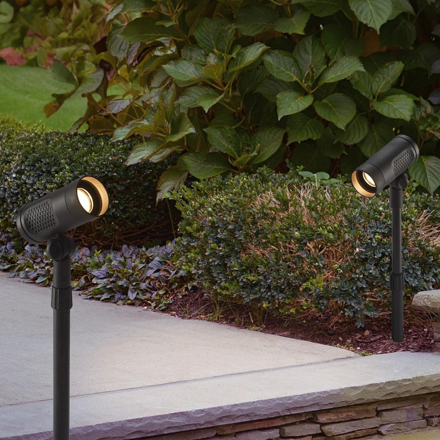 PATHMARK LIGHTING - Ensemble de 2 Luminaires Solaires à DEL-solar-led-spot-light-pack-set-costco-1806345-2