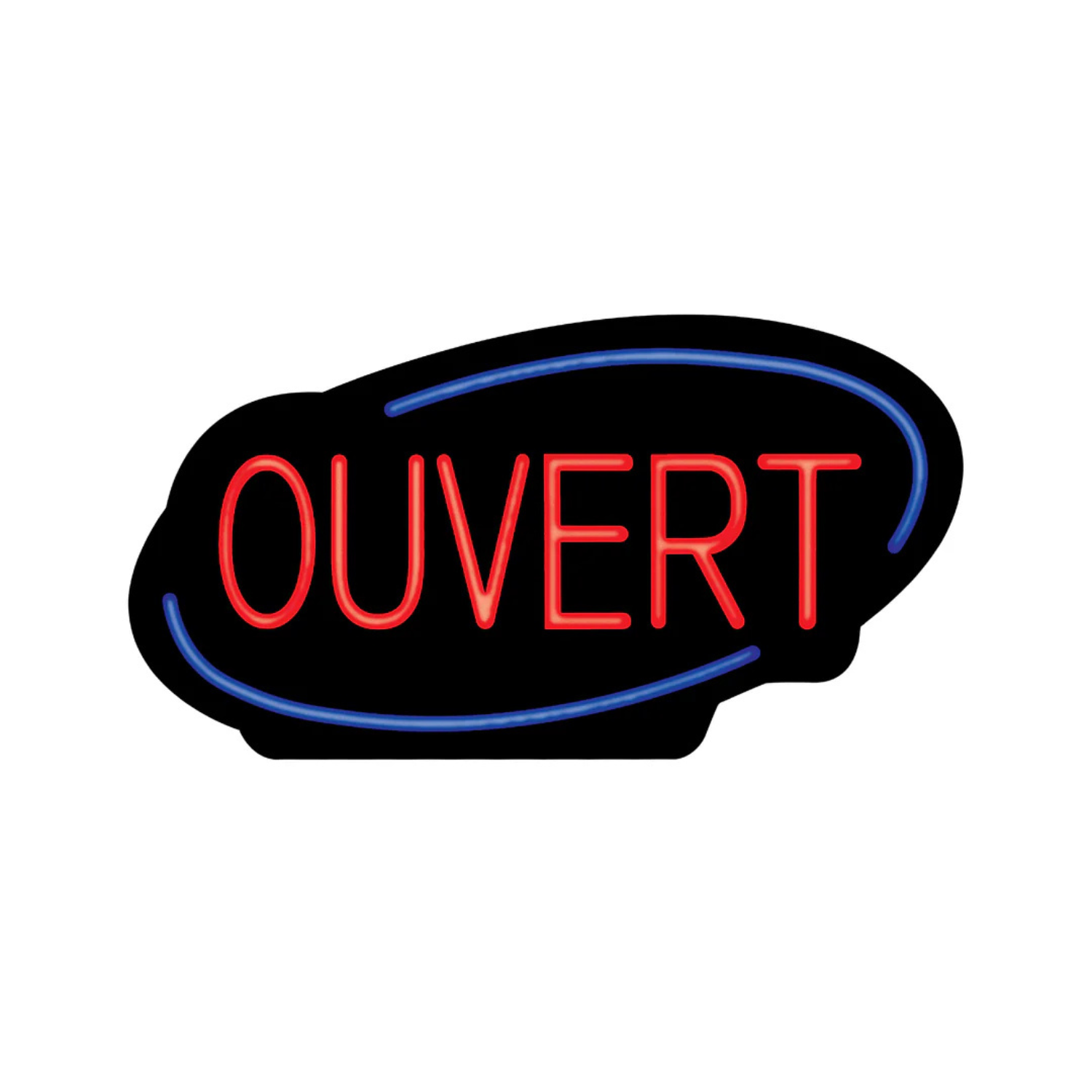 ROYAL SOVEREIGN - Enseigne d'Ouverture DEL-LED-OPEN-SIGN-FRENCH-ONLY-COSTCO-OUVERT-