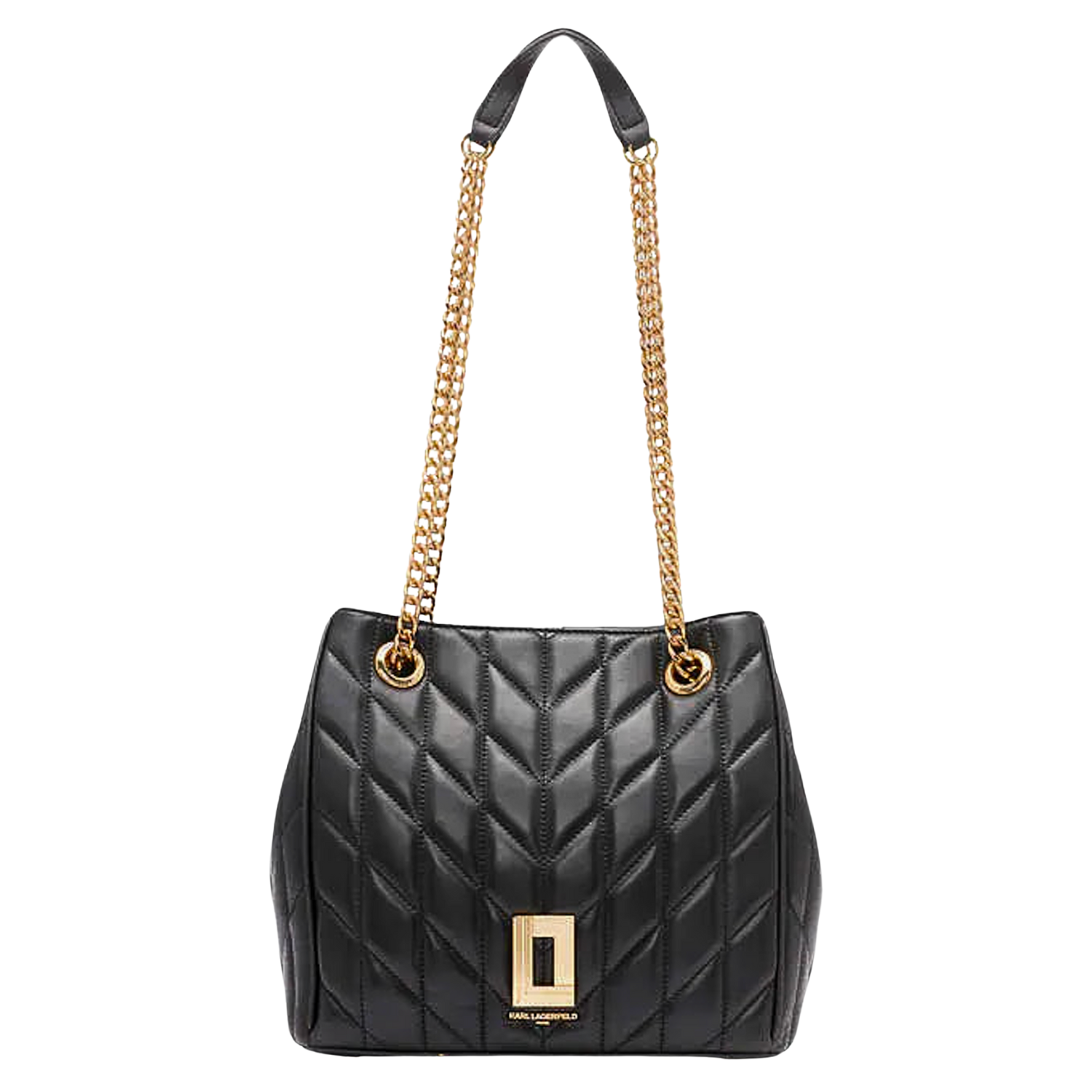 KARL LAGERFELD - Sac à Main Lafayette-handbag-bucket-costco-black-noir