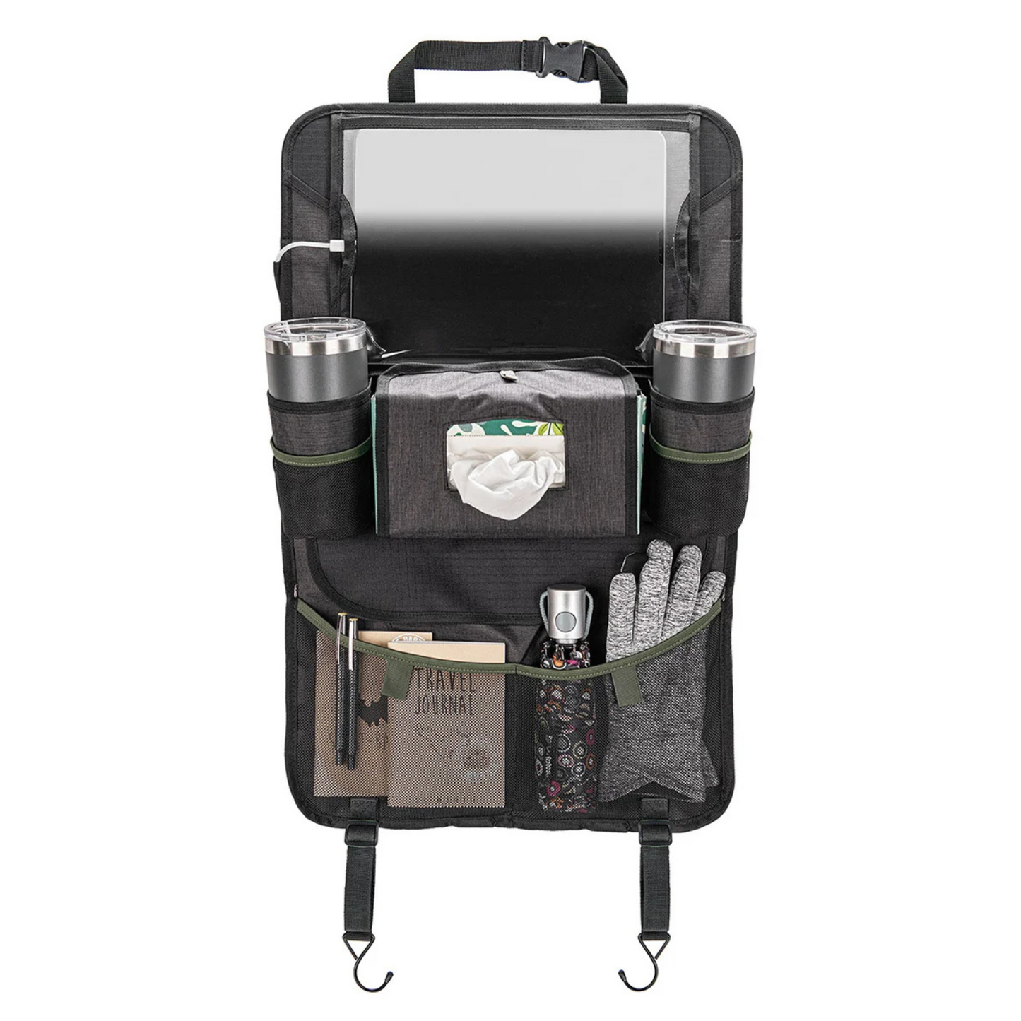 TREKTERRA - Paquet de 2 Organiseurs pour Siège Arrière de Voiture-pack-backseat-organizers-costco-1883759