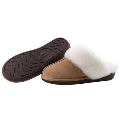 NUKNUUK - Pantoufles pour Femme-women's-slippers-costco-3231007-beige-brun-brown