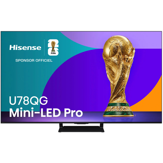 HISENSE - Téléviseur Intelligent Google QLED Pro mini-DEL HDR UHD 4K série U78QG de 55 po *Boite Ouverte*-smart-tv-costco-8887855-55U78QG