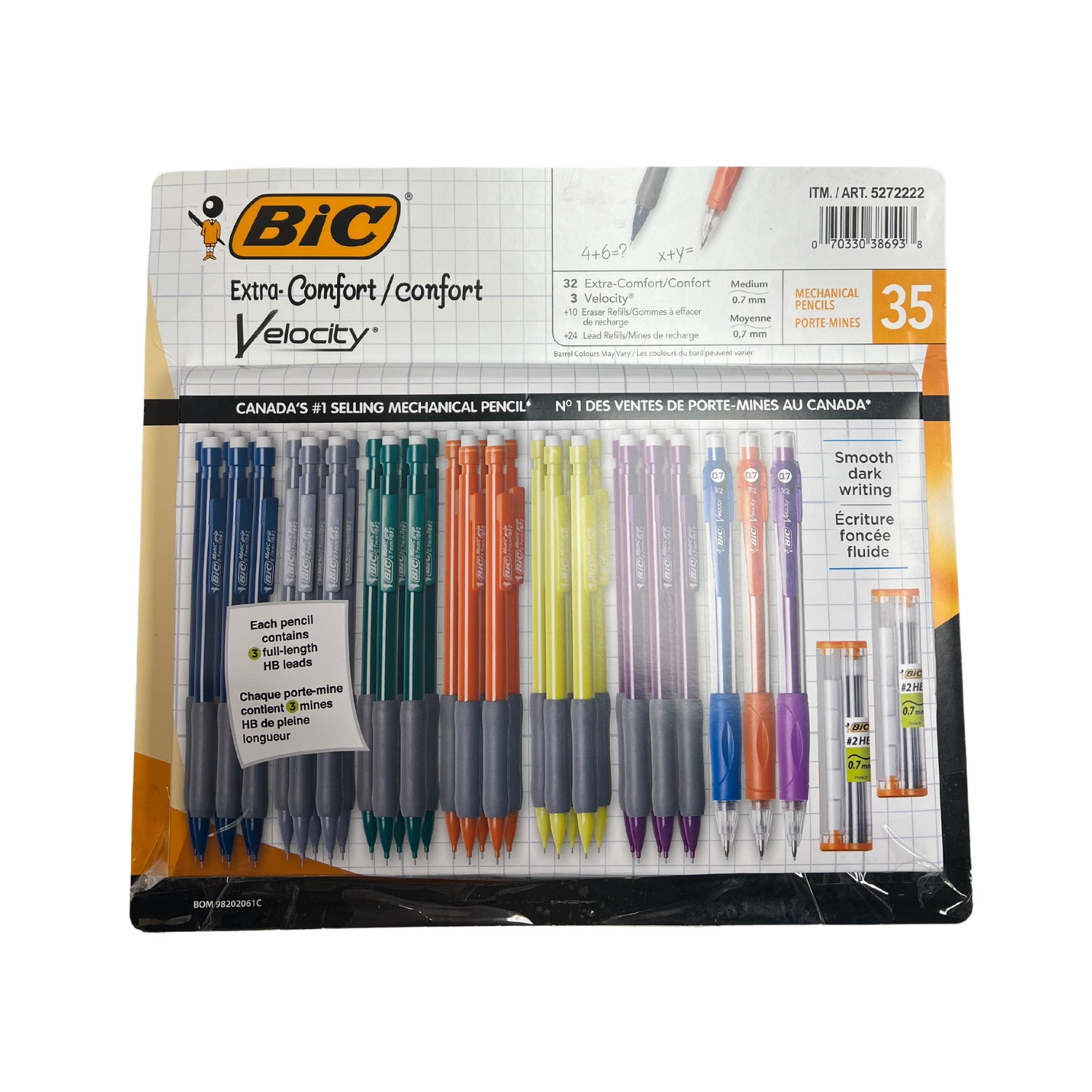 BIC - Set of 35 mechanical pencils – Liquidation125Plus