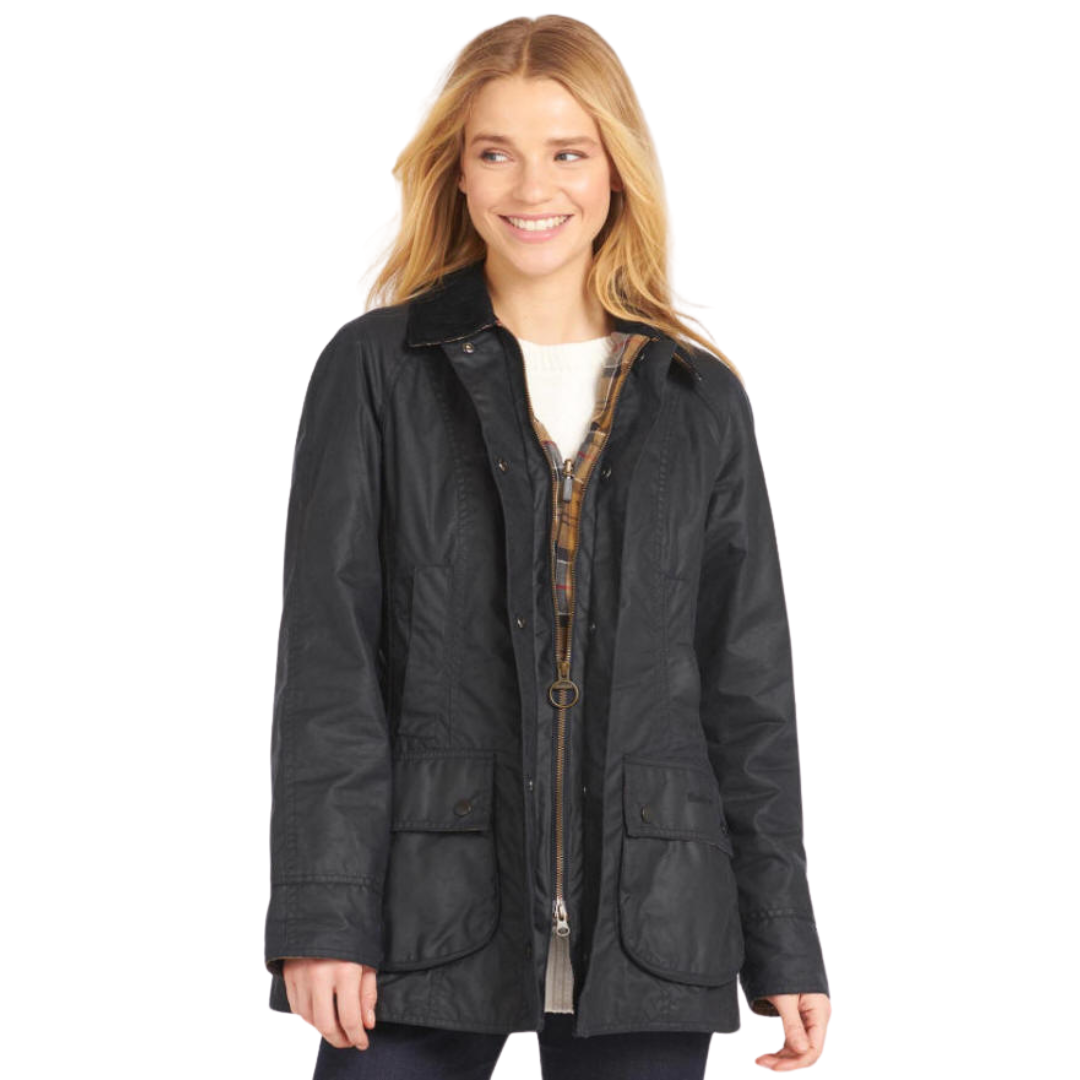 BARBOUR - Beadnell Waxed Jacket for Women