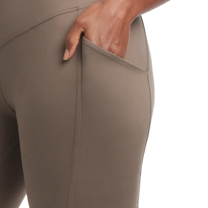 DANSKIN - Cuissard d'Entrainement pour Femme-women's-bike-short-costco-1872377-brun-brown-4
