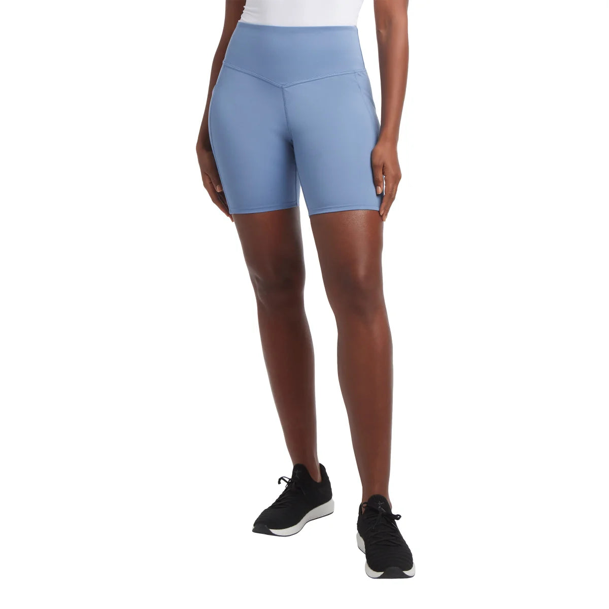 DANSKIN - Cuissard d'Entrainement pour Femme-women's-bike-short-costco-1872377-bleu-blue