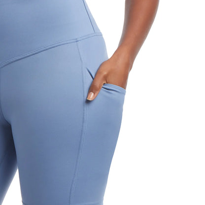 DANSKIN - Cuissard d'Entrainement pour Femme-women's-bike-short-costco-1872377-bleu-blue-4
