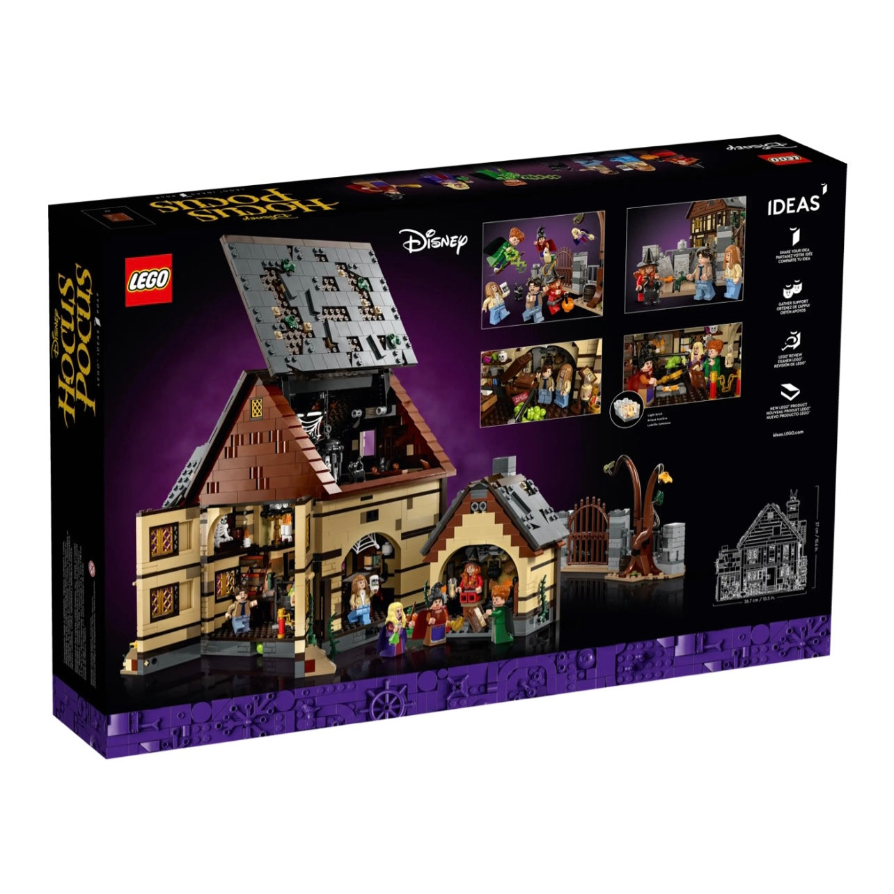 LEGO-CHALET-SOEURS-SANDERSON-DISNEY-ABRACDABRA-IDEAS-21341-SISTER-2